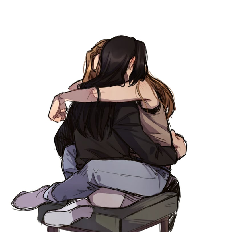 sua and siyeon (real life and 1 more) drawn by naitourse