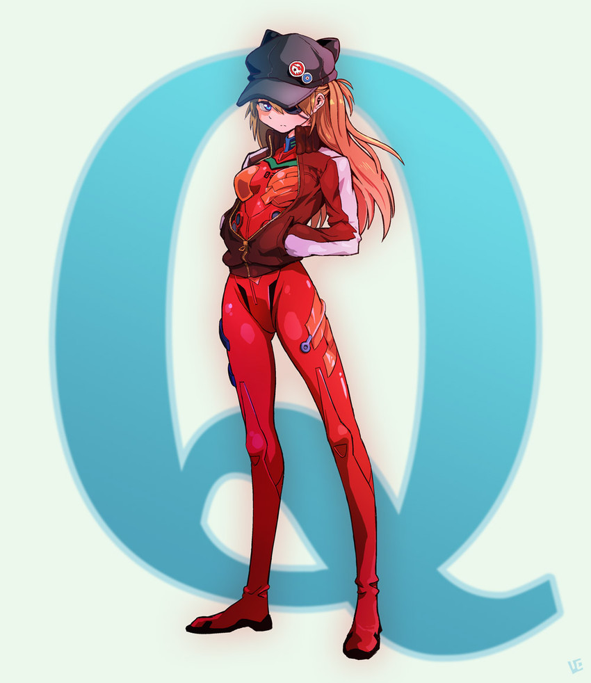 souryuu asuka langley (neon genesis evangelion and 2 more) drawn by ichabod