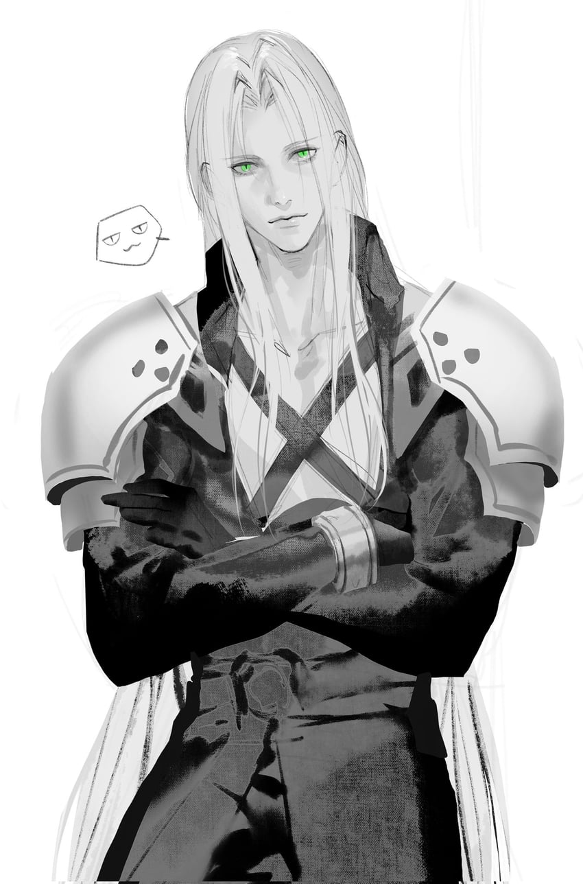 sephiroth (final fantasy and 2 more) drawn by xianyu314