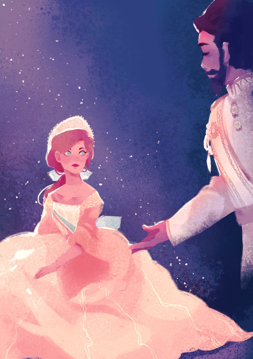 anya and nicholas ii (anastasia) drawn by aydanadhira