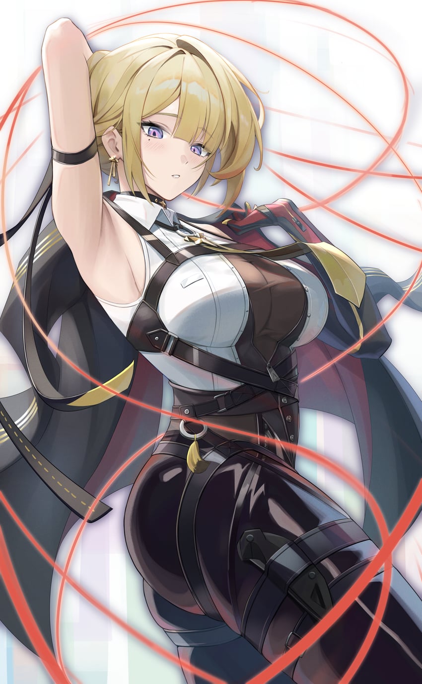 evelyn chevalier (zenless zone zero) drawn by dixo_(user_srff3835)