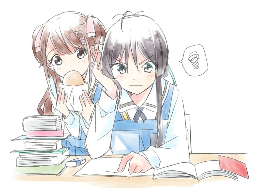 sera honoka and yagami toa (22/7) drawn by trefle_r