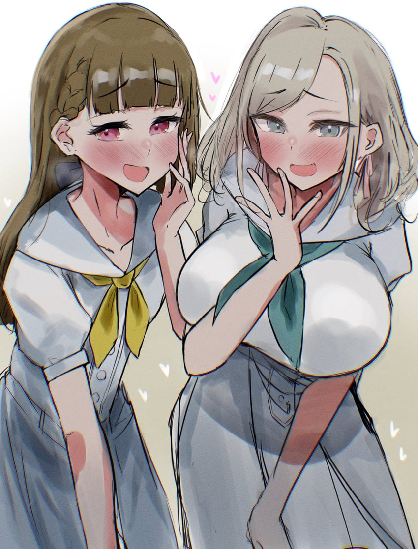 kachimachi kosuzu and ceras yanagida lilienfeld (love live! and 1 more) drawn by syoma_(1026syoma)