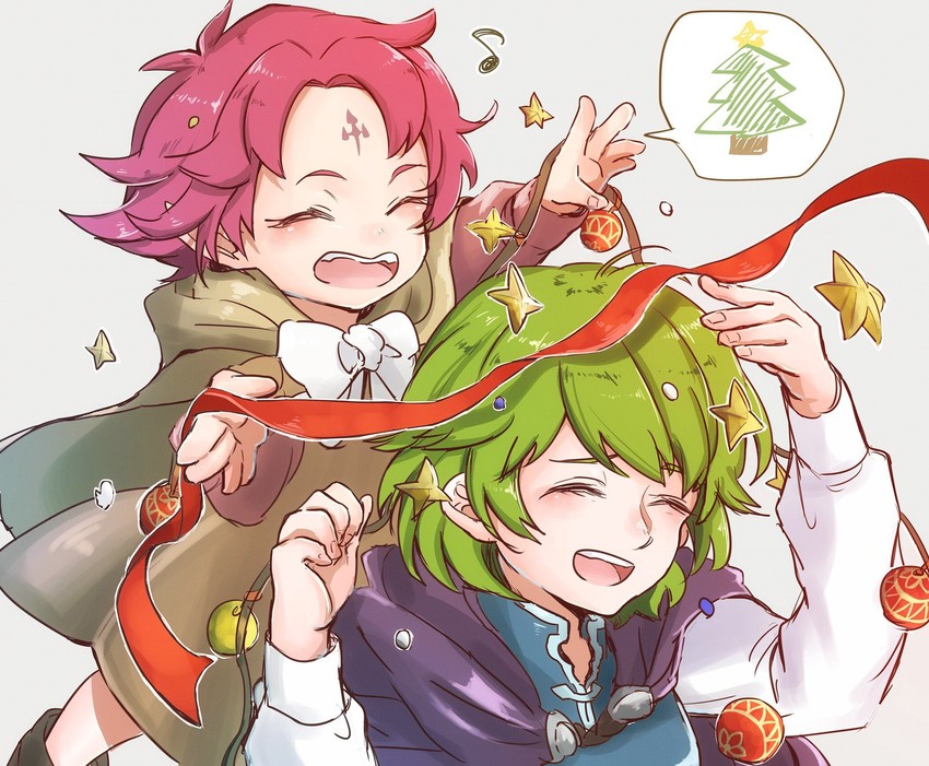 nino and fae (fire emblem and 3 more) drawn by hoshigaki_(hsa16g)
