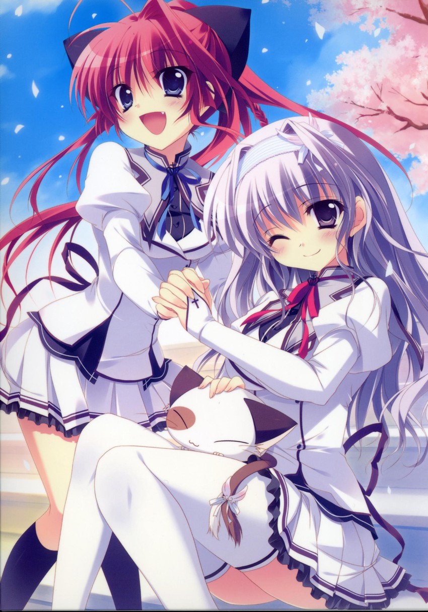 inui sana, pan-nya, and amaha miu (mashiroiro symphony) drawn by izumi_tsubasu