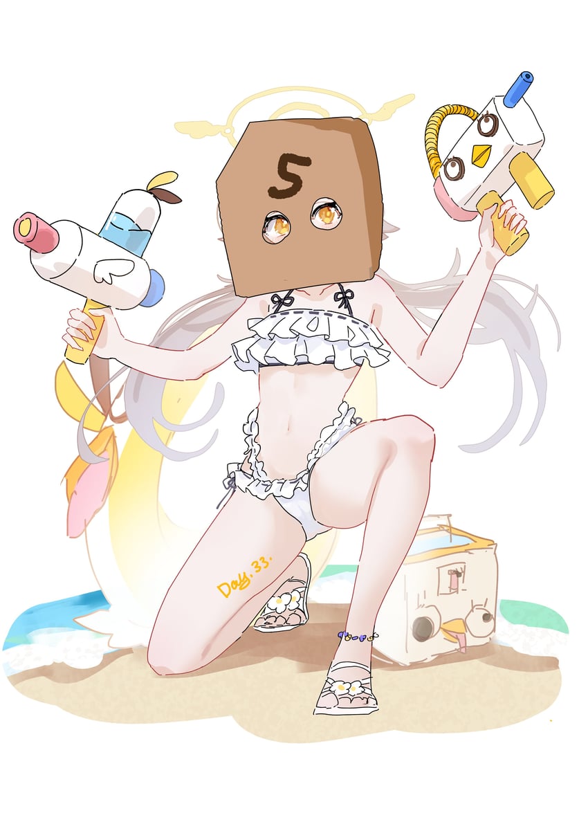 hifumi, peroro, and faust (blue archive) drawn by reiami