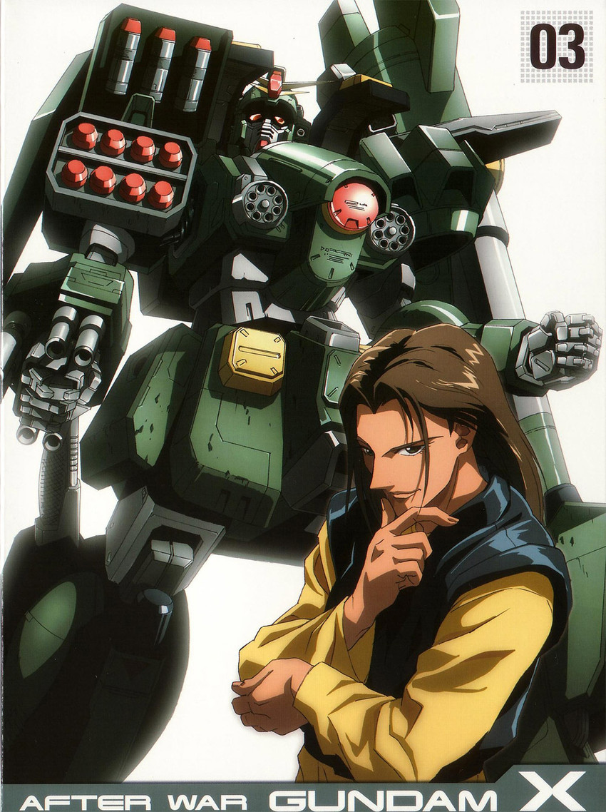 gundam leopard and roybea loy (gundam and 1 more)