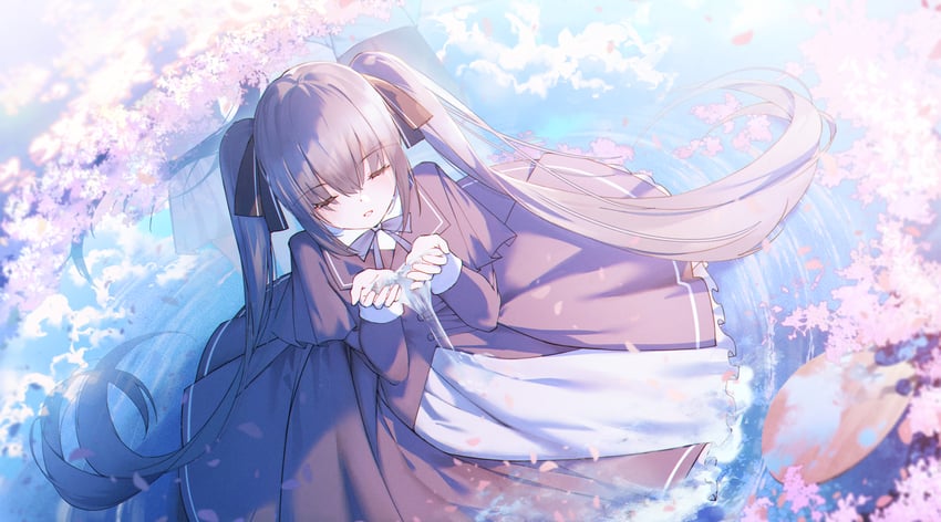 honma misuzu (sakura no uta and 1 more) drawn by wvmao