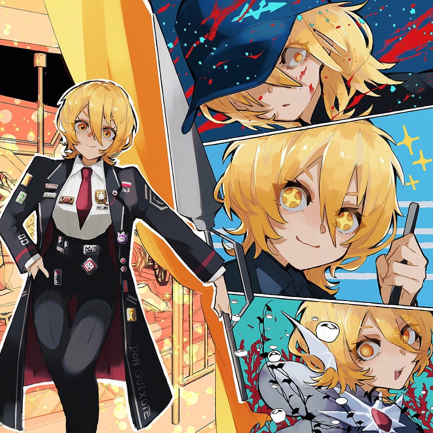 don quixote (project moon and 1 more) drawn by nakame77