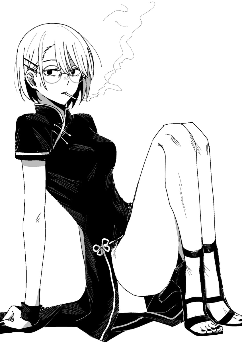 uguisu anko (yofukashi no uta) drawn by erii_(user_ette8224)