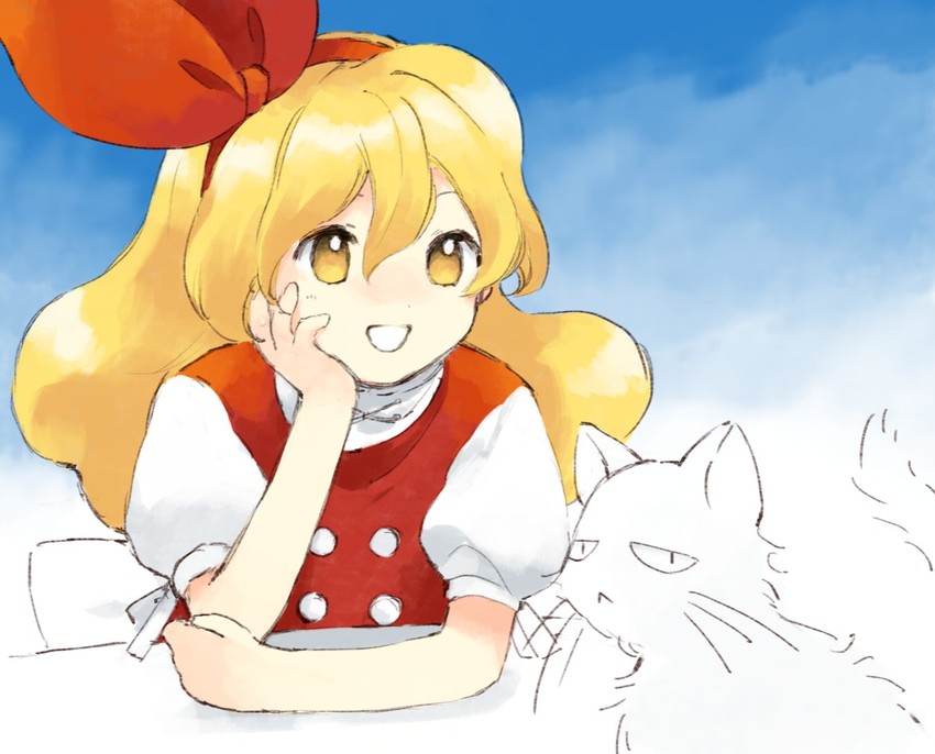 ellen, sokrates, and ellen fuwafuwaatama aureus (touhou and 1 more) drawn by kaigen_1025