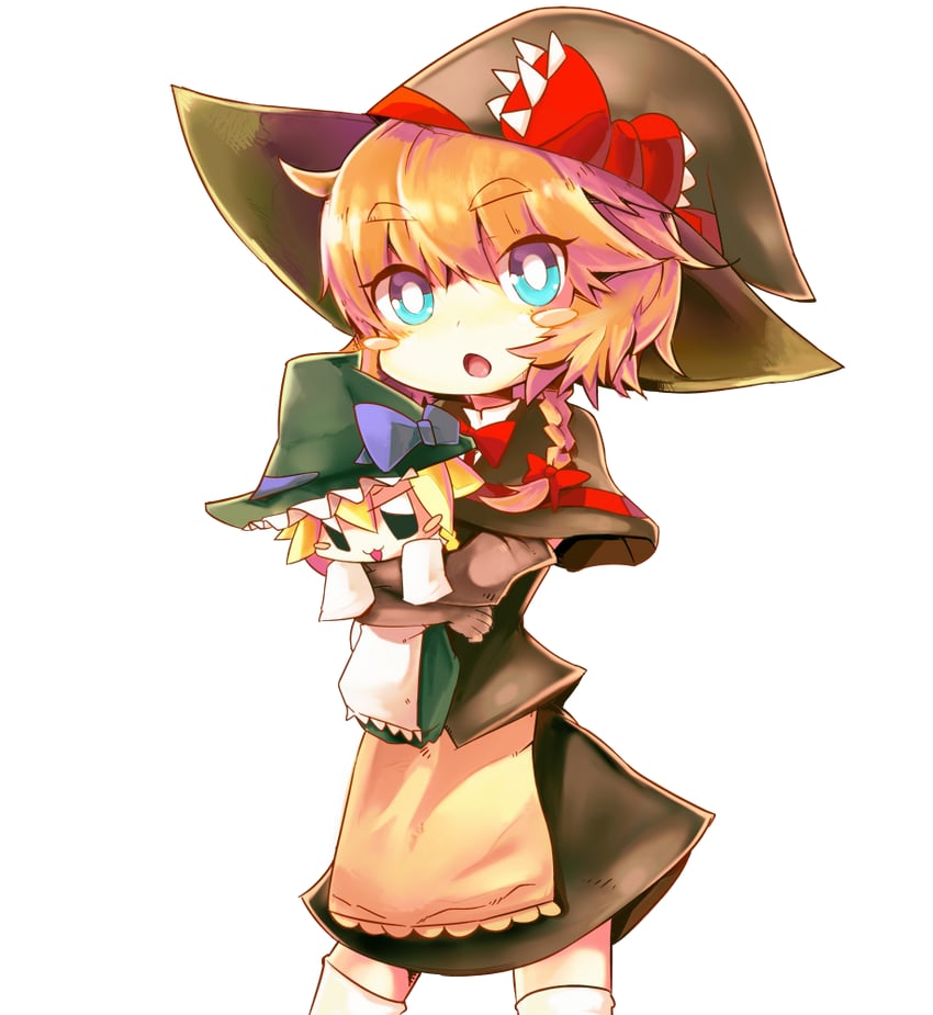kirisame marisa, meguru, and yuuhi (touhou and 1 more) drawn by ayuki_(47881314)