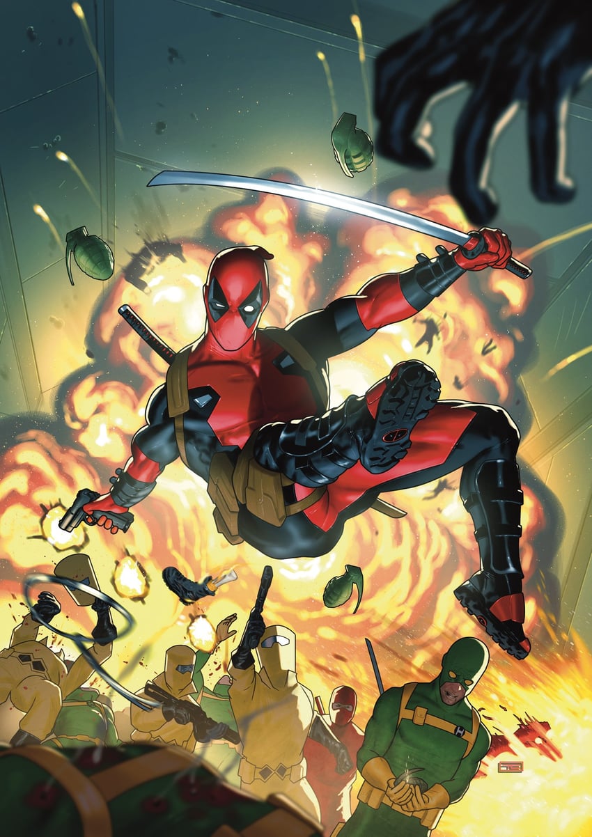 deadpool (marvel and 1 more) drawn by taurin_clarke