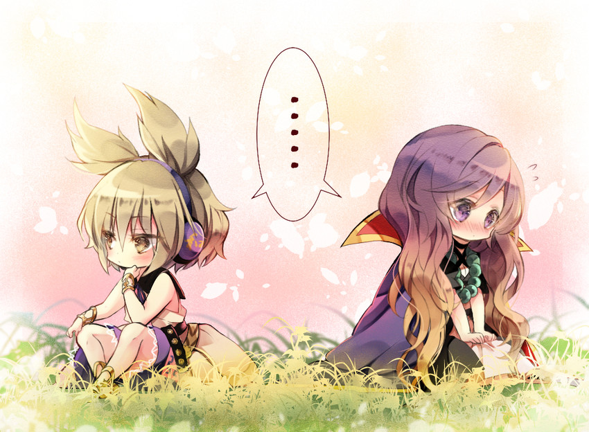 hijiri byakuren and toyosatomimi no miko (touhou) drawn by piyokichi