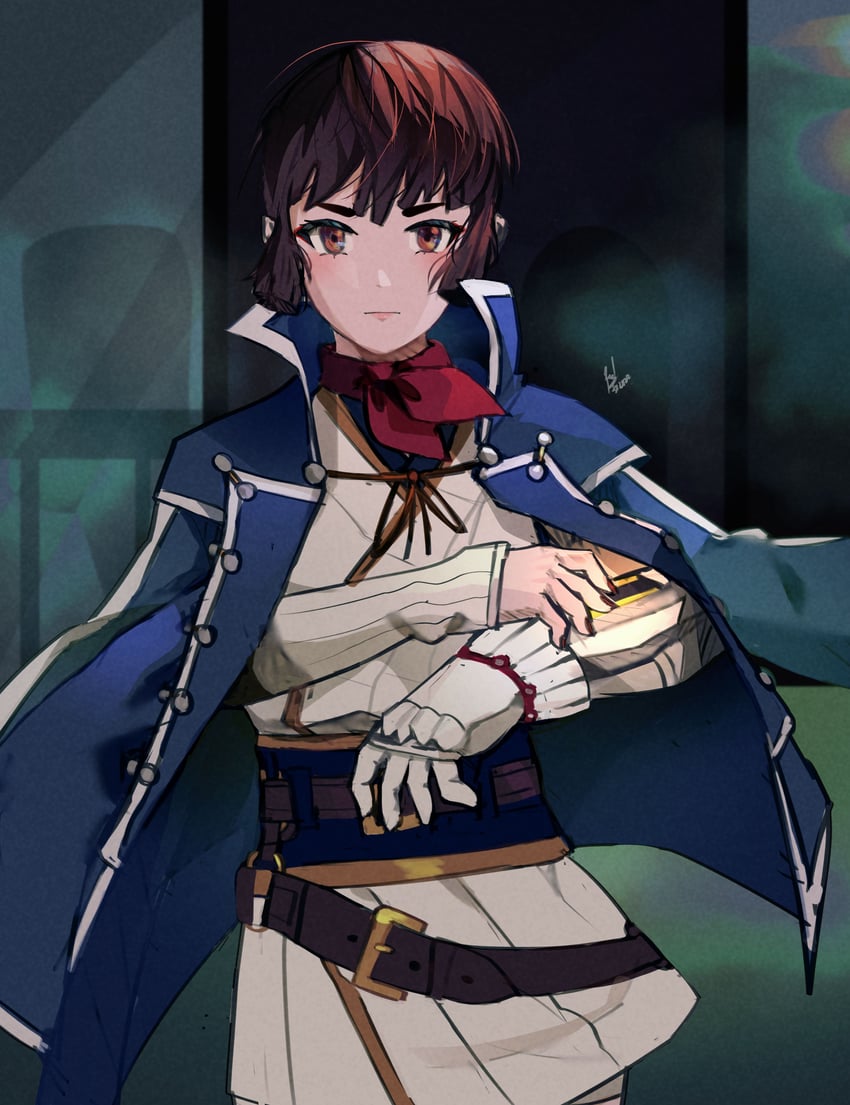 isabeau (shin megami tensei and 1 more) drawn by redfountainpen