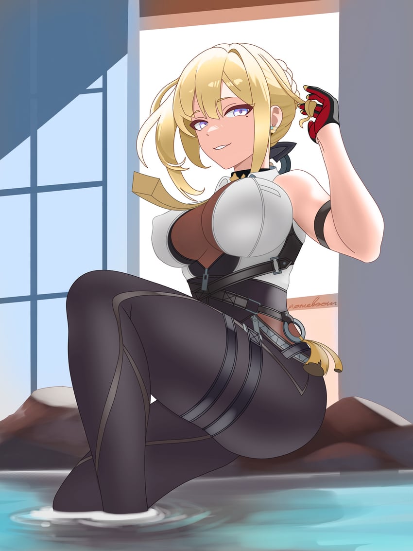 evelyn chevalier (zenless zone zero) drawn by romeboom