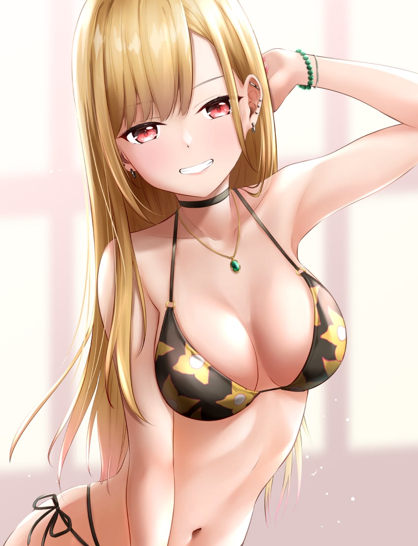 kitagawa marin (sono bisque doll wa koi wo suru) drawn by c.u.wa