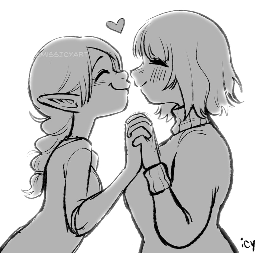 marcille donato and falin touden (dungeon meshi) drawn by iseenudepeople
