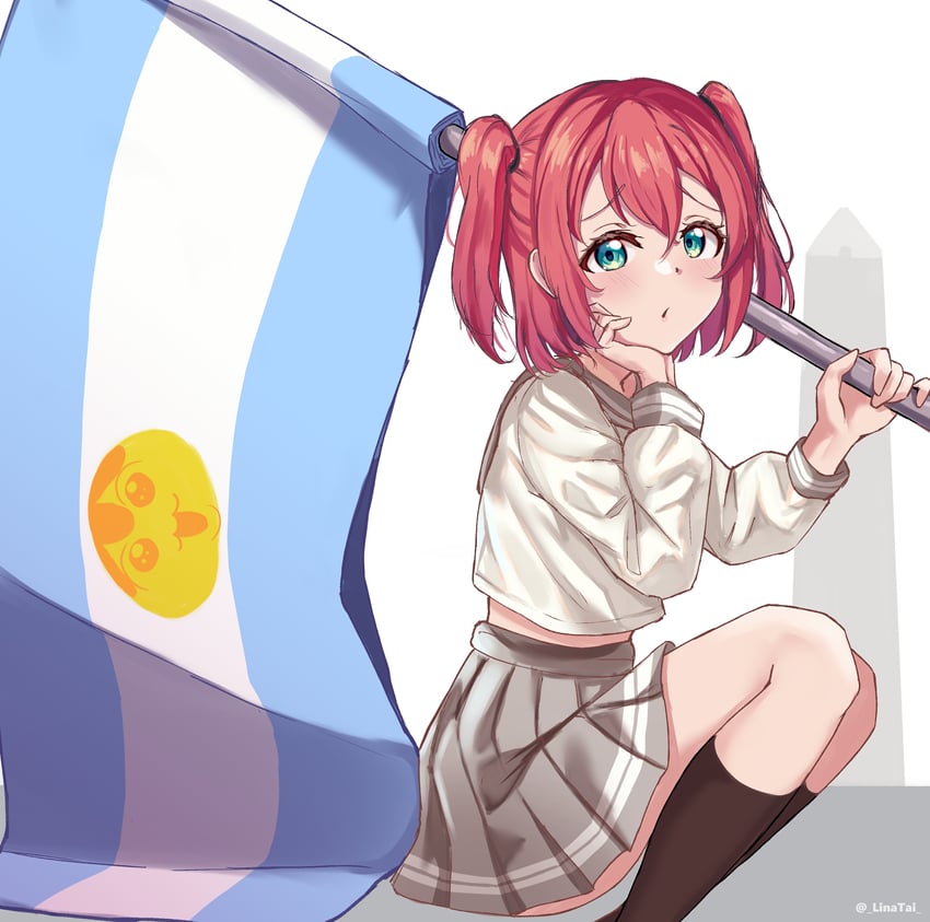 kurosawa ruby (love live! and 1 more) drawn by linatai