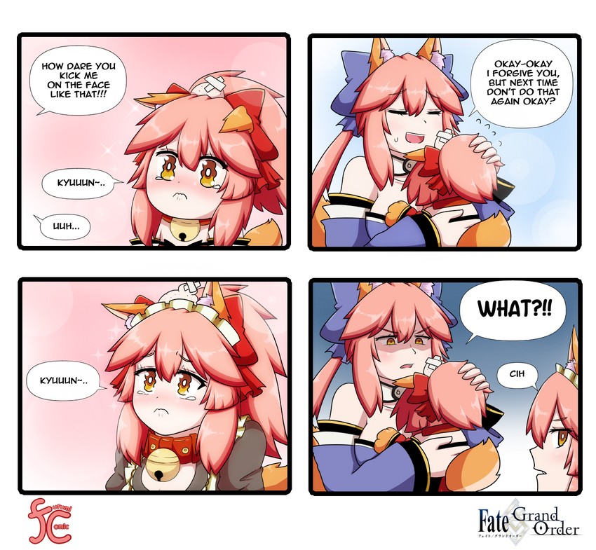 tamamo, tamamo no mae, and tamamo cat (fate and 2 more) drawn by keita_naruzawa