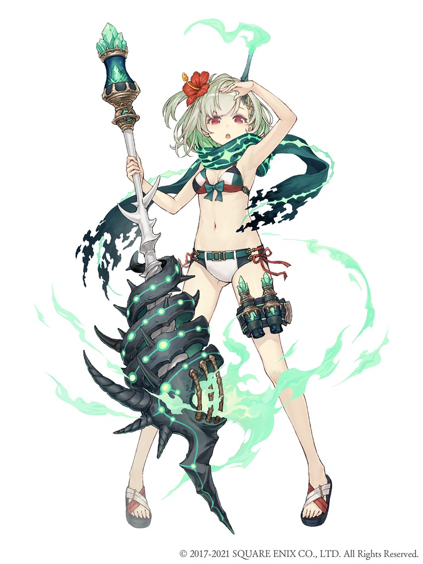 little match girl (sinoalice and 1 more) drawn by ji_no