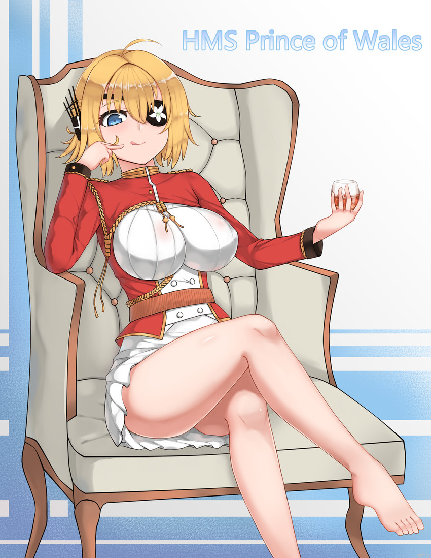prince of wales (warship girls r) drawn by shou_jian_yu
