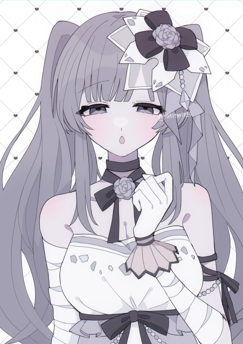 yukoku kiriko (idolmaster and 1 more) drawn by yakitori_egg