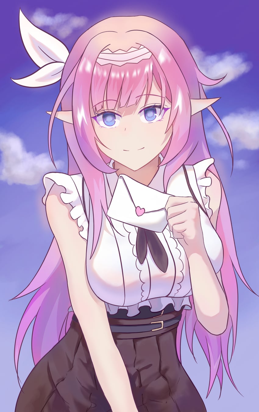 elysia (honkai and 1 more) drawn by akio_(miyoushe_263049954)