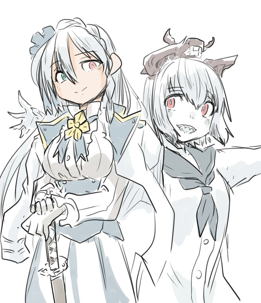 admiral, yukikaze, and female admiral (kantai collection) drawn by poyo_(hellmayuge)