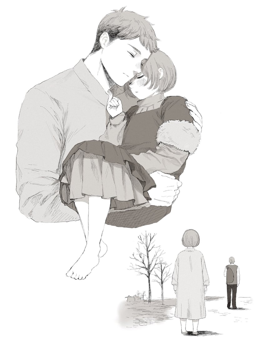 falin touden and laios touden (dungeon meshi) drawn by frs2