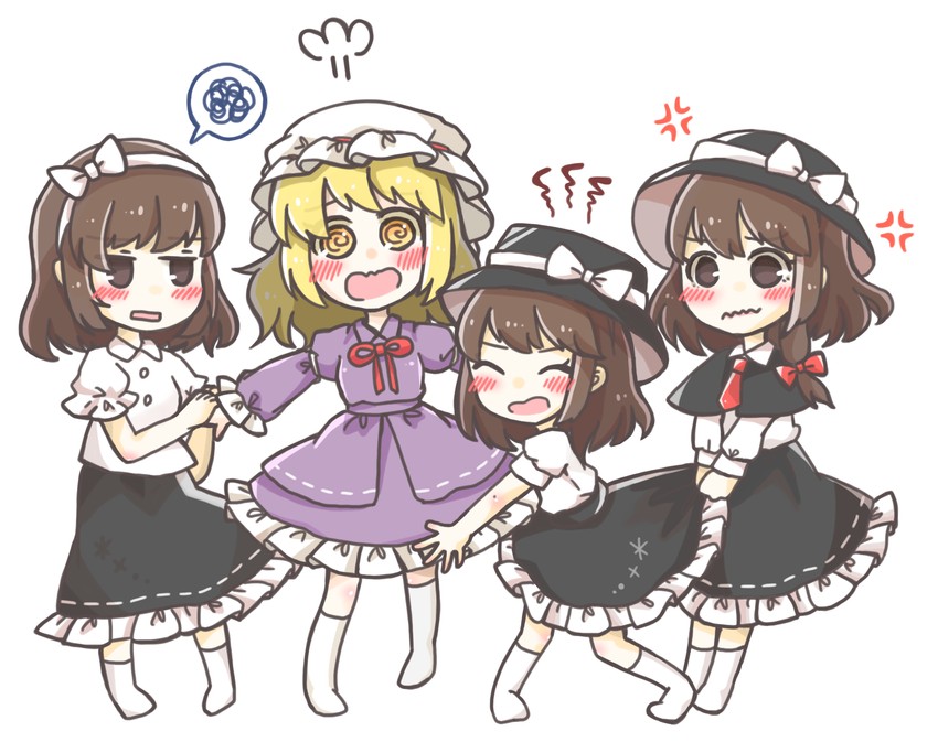 usami renko and maribel hearn (touhou) drawn by salt_(seasoning)
