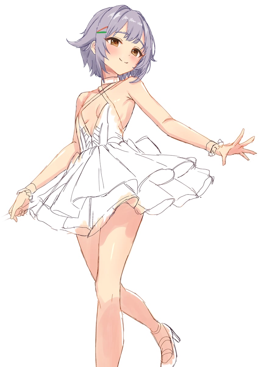 koshimizu sachiko (idolmaster and 1 more) drawn by hues_sunk