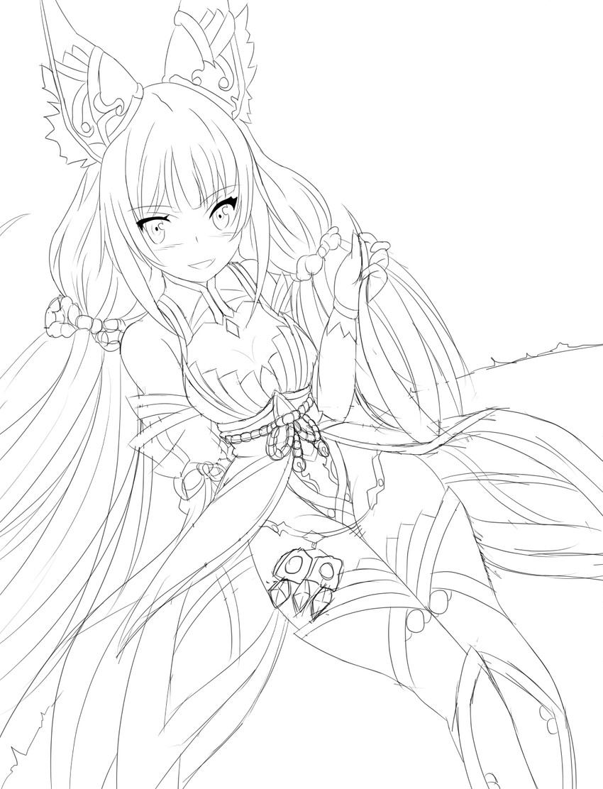 nia (xenoblade chronicles and 1 more) drawn by rurutan_(kohamatrio)