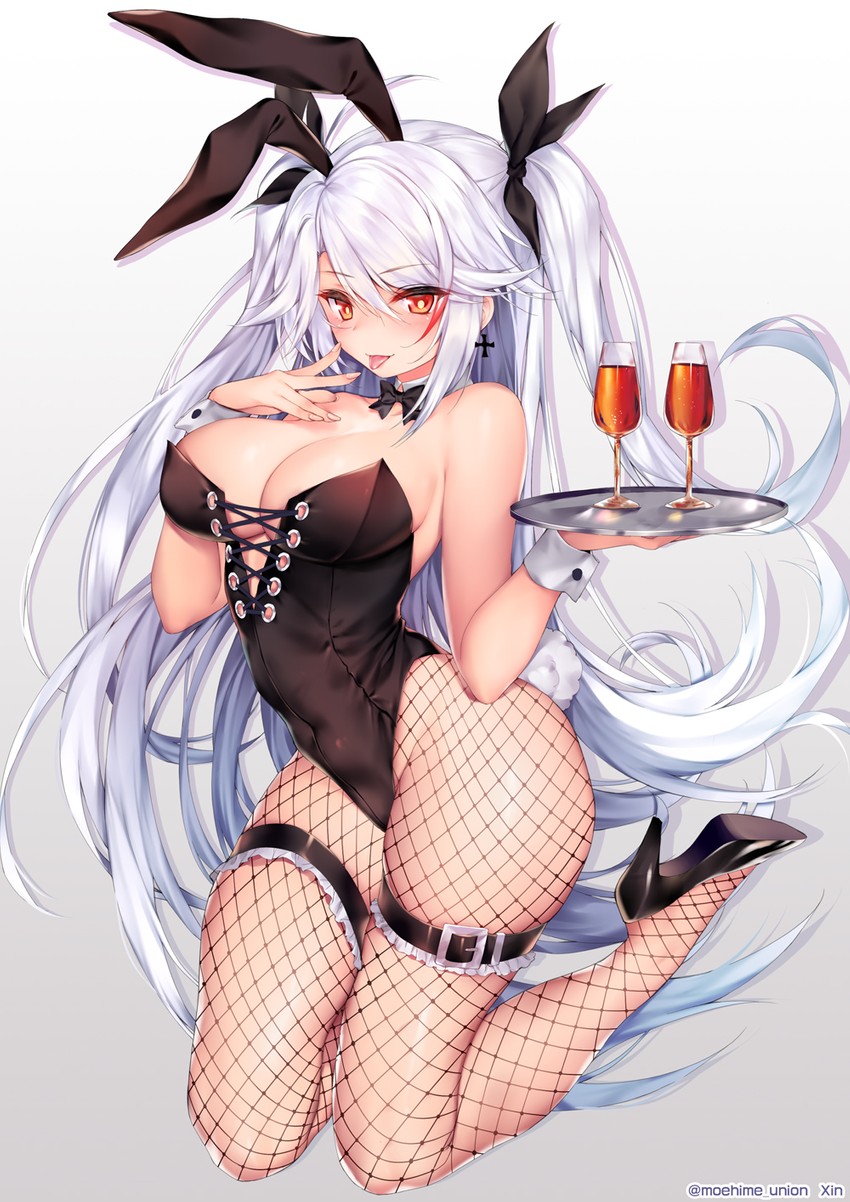 prinz eugen (azur lane) drawn by obiwan