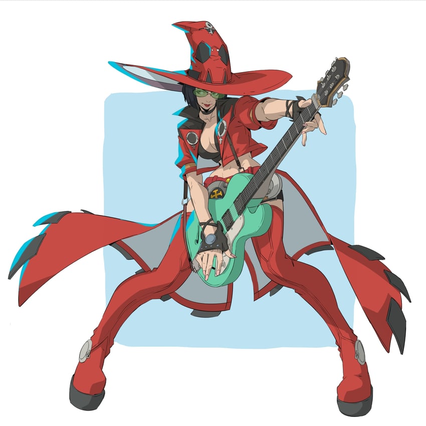 i-no (guilty gear and 1 more) drawn by nexzerker
