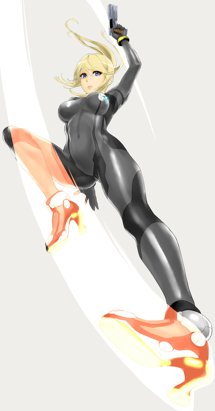 samus aran (super smash bros. and 1 more) drawn by hottiku