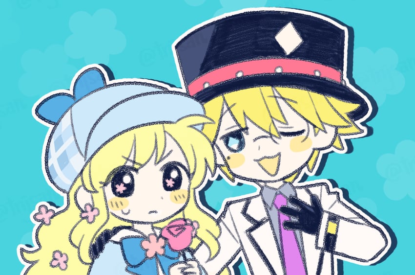 cordelia glauca and twenty (tantei opera milky holmes) drawn by tsunoji