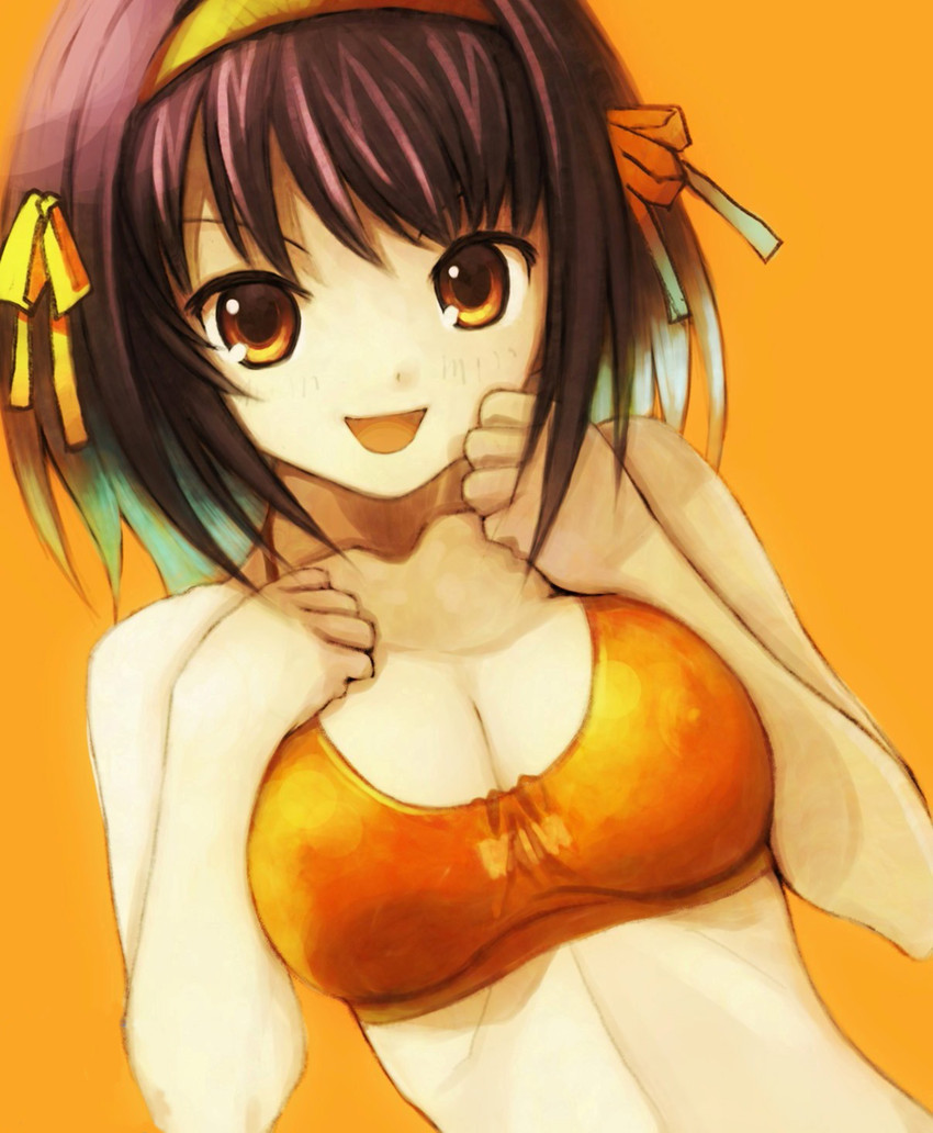 suzumiya haruhi (suzumiya haruhi no yuuutsu) drawn by kobayashi_yuuji