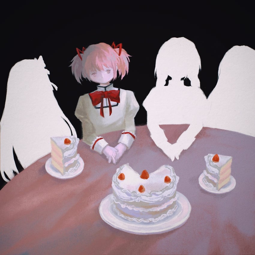akemi homura, kaname madoka, and akuma homura (mahou shoujo madoka magica and 1 more) drawn by ksline0930