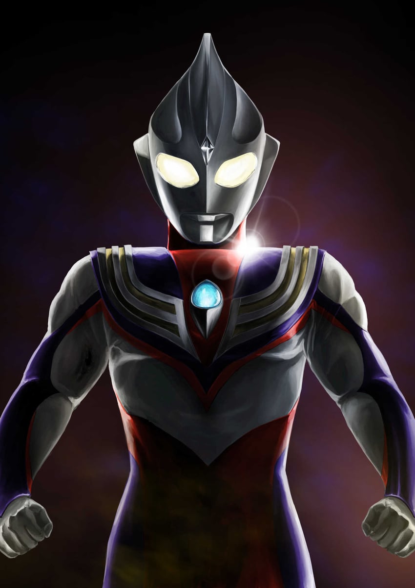 ultraman tiga (ultra series and 1 more) drawn by gattyo