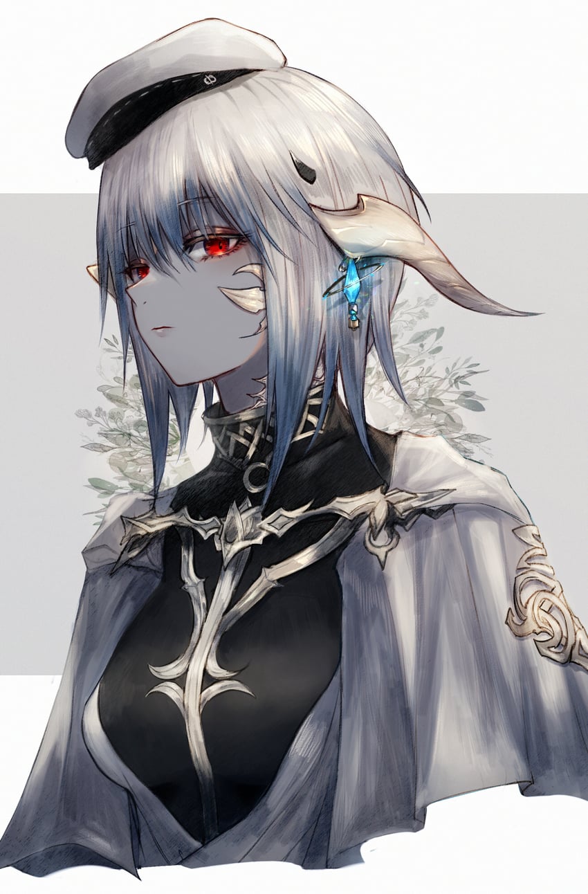 warrior of light (final fantasy and 1 more) drawn by maho_moco