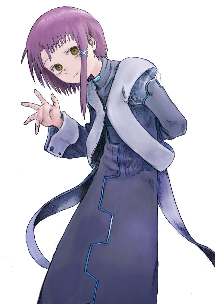 iwakura lain (serial experiments lain) drawn by yasu_(shijimi_8)