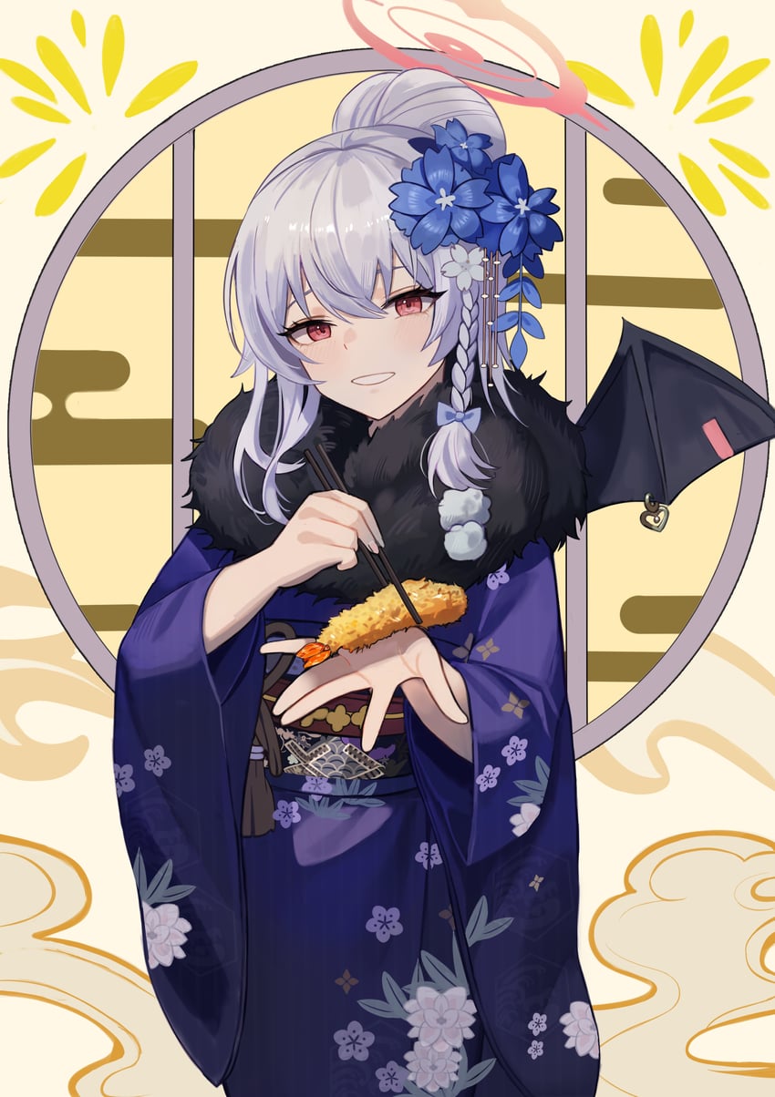 haruna (blue archive) drawn by shiori_(akasaka_shiori)