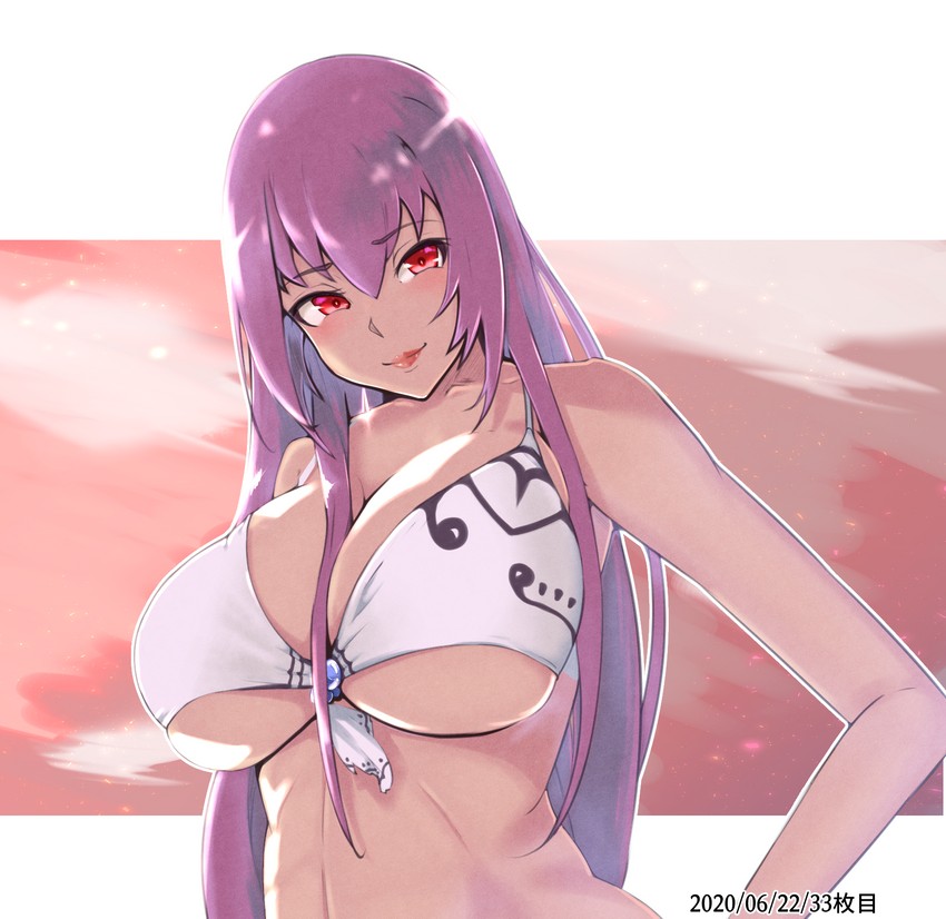 scathach and scathach skadi (fate and 1 more) drawn by zumizu
