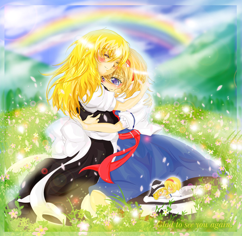 kirisame marisa and alice margatroid (touhou) drawn by chi-chi_(pixiv984250)