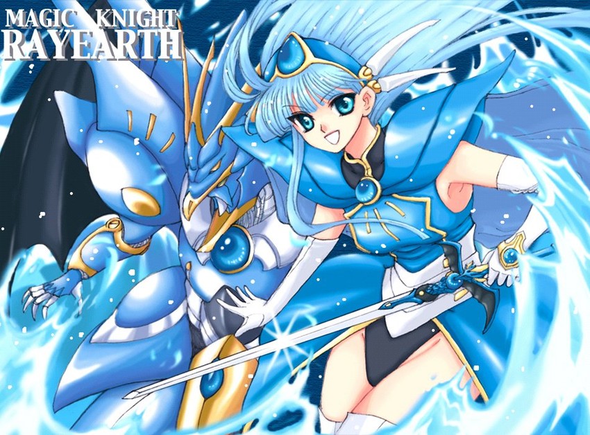 ryuuzaki umi and ceres (magic knight rayearth) drawn by kannagi_kaname