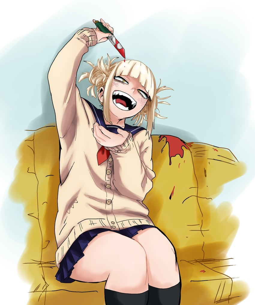 toga himiko (boku no hero academia) drawn by dashi_(dashiart)