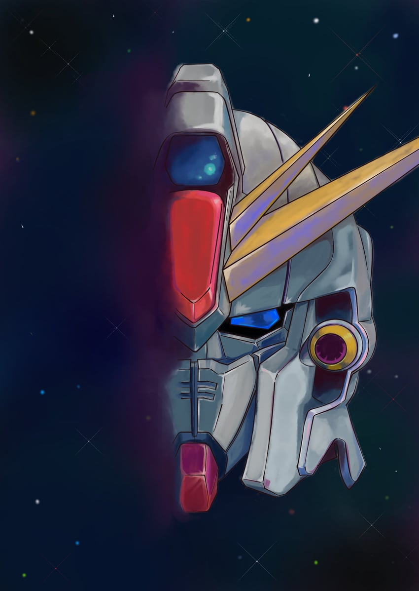 f91 gundam (gundam and 1 more) drawn by yukikaze_(isamiashi)