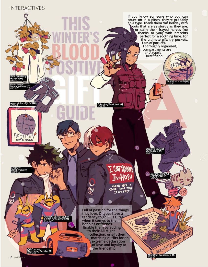 midoriya izuku, bakugou katsuki, todoroki shoto, yaoyorozu momo, all might, and 1 more (boku no hero academia) drawn by fenkko