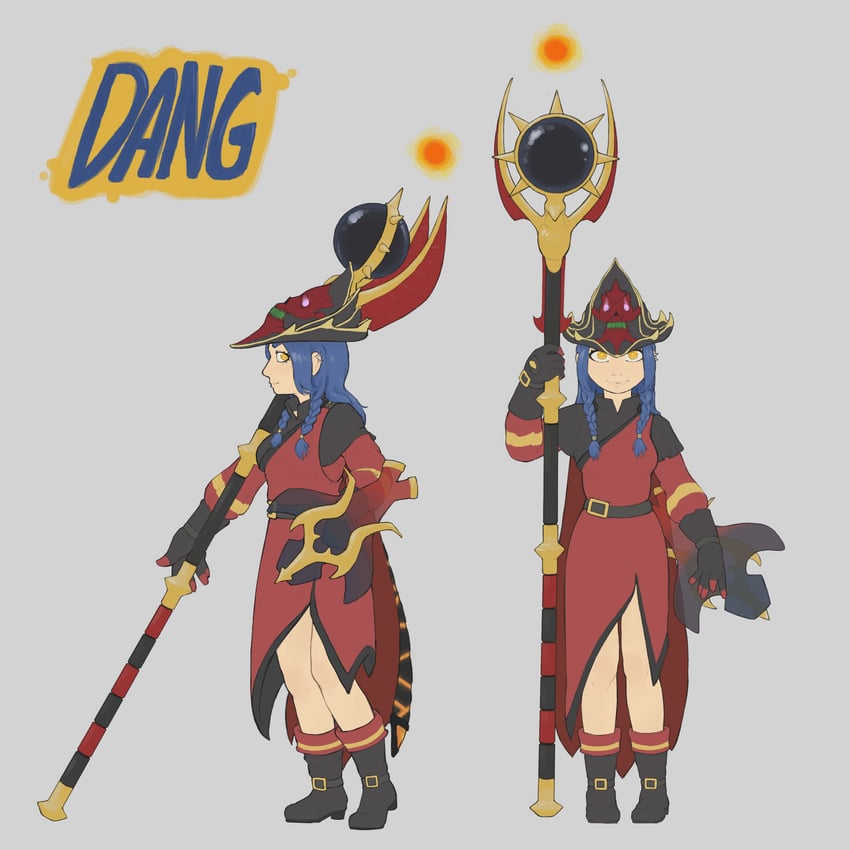 dang (original and 2 more) drawn by frojiros